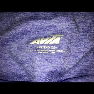 Purple Avia workout leggings XXL/20